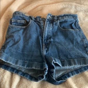 American Apparel high waisted shorts, size 28